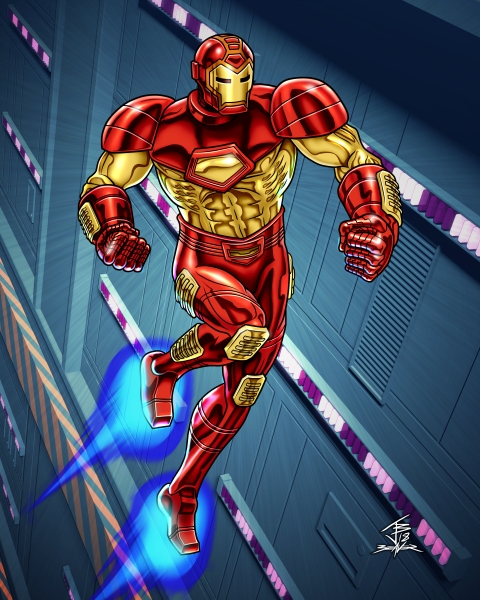 Illmosis Art: Iron Man - Modular armor