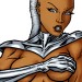 Storm based on her messed-up NES game sprites