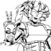 Nutroll with Crash, a star from the Rummblestrips comic!