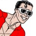 Plastic Man 'Vs. Screen' portrait.