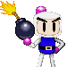 Lit bomb version of pose 1