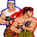 Sprites from Konami's Contra games
