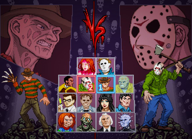 Illmosis Art: Pixelart: Horror vs. Horror