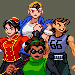 Fighting game sprites of the Illmosis heroes