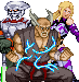 Scratch-made sprites of Tekken series characters